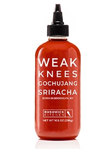 weak knees gochujang sriracha
